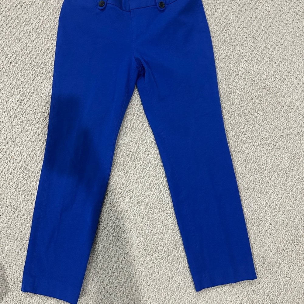 Vibrant Blue Pants Womens Banana Republic